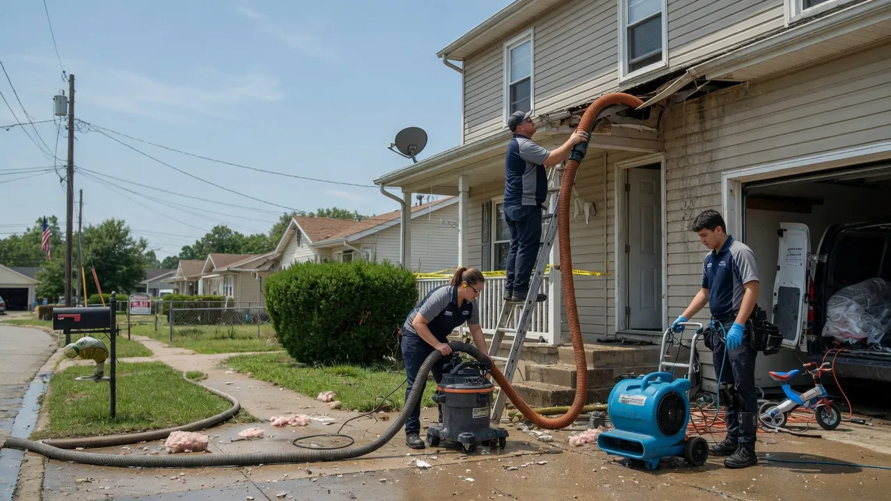 Water Damage Restoration in Council Hill, OK near me